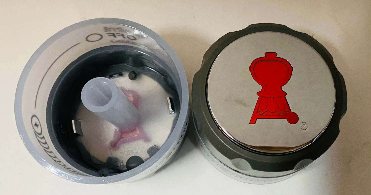 Weber Summit 400/600 Set Of Two Main Burner Lighted Control Knobs (2012 And Newer) - 91538 4 Weber Summit 400/600 Set Of Two Main Burner Lighted Control Knobs (2012 And Newer) - 91538 - Image 2