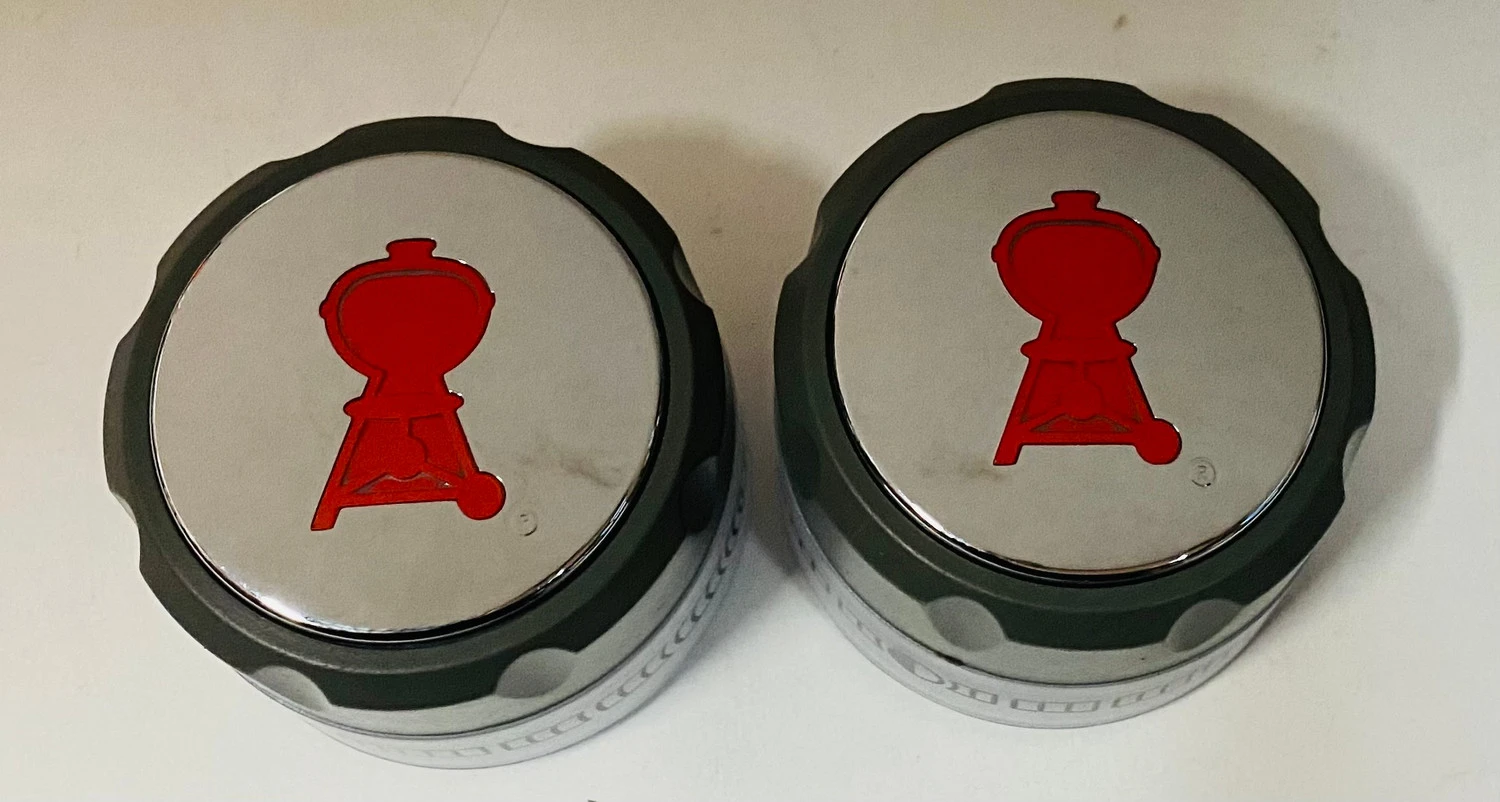 Weber Summit 400/600 Set Of Two Main Burner Lighted Control Knobs (2012 And Newer) - 91538 3 Weber Summit 400/600 Set Of Two Main Burner Lighted Control Knobs (2012 And Newer) - 91538