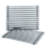 Weber Silver A, Spirit 500, Spirit E-210 (Side Controls) Stainless Channel Cooking Grids - 65905 -Weber Weber Silver A Cooking Grids 65905 46920.1675710653.1500.1500