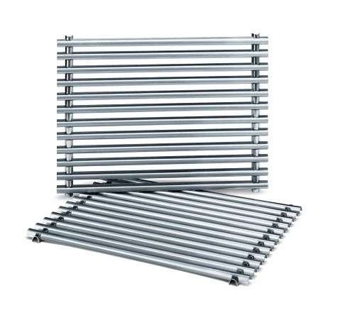 Weber Silver A, Spirit 500, Spirit E-210 (Side Controls) Stainless Channel Cooking Grids - 65905 3 Weber Silver A, Spirit 500, Spirit E-210 (Side Controls) Stainless Channel Cooking Grids - 65905