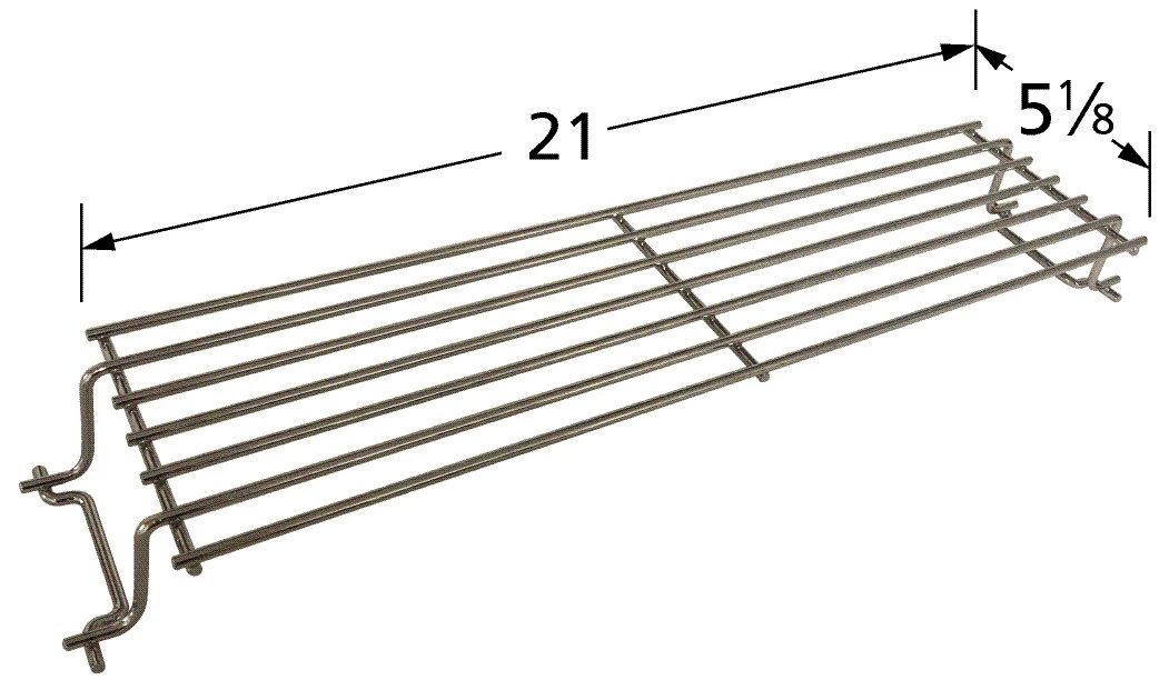21 X 5 1/8, Weber Aftermarket Warming Rack - 07026