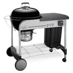 Weber Performer Premium Freestanding Charcoal Grill With Prep Area, 22-Inch (WEB-15401001) -Weber web 15401001 c 05 22