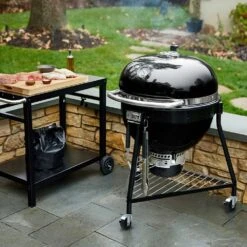 Weber Summit Kamado E6 Freestanding Charcoal Grill, 24-Inch (WEB-18201001) -Weber web 18201001 c 05 22