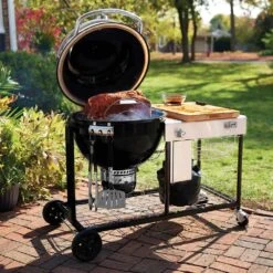 Weber Summit Kamado S6 Freestanding Charcoal Grill Center With Gas Ignition, 24-Inch (WEB-18501101) -Weber web 18501101 e 05 22