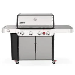 Weber Genesis 4-Burner Freestanding Gas Grill With Sear Burner And Side Burner (WEB-E-S-435)