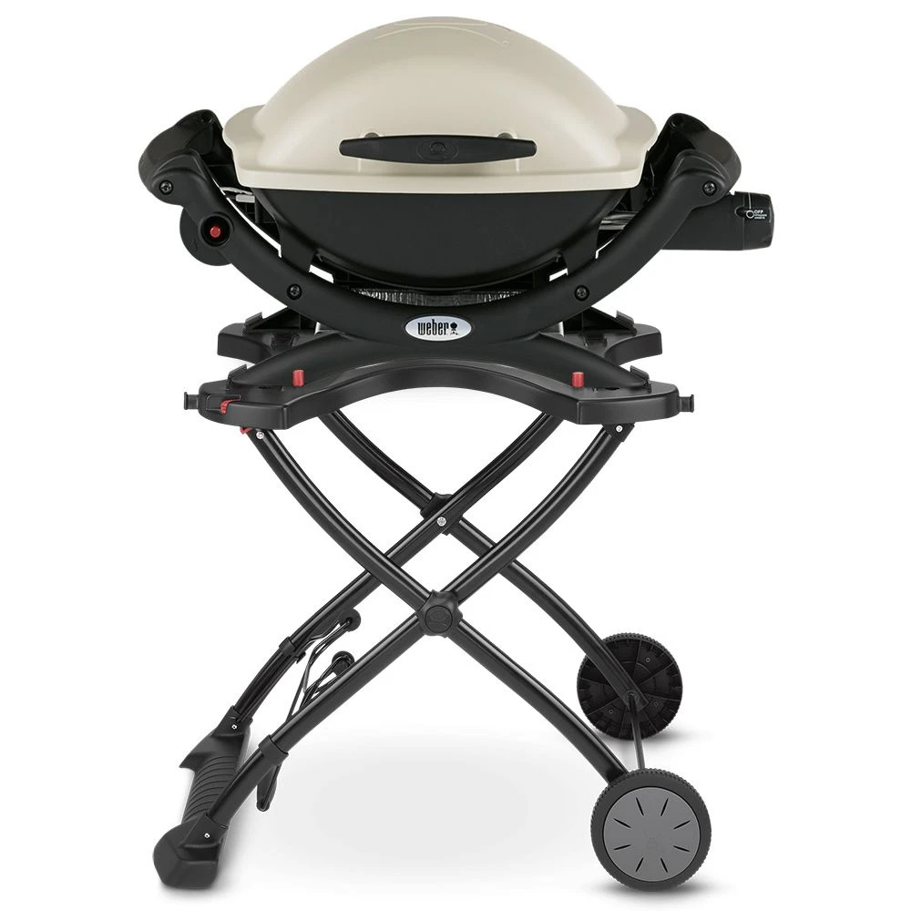Weber Q1000 Portable Propane Gas Grill On Scissor Cart (WEB-50060001-WEB-6557) 3 Weber Q1000 Portable Propane Gas Grill On Scissor Cart (WEB-50060001-WEB-6557)