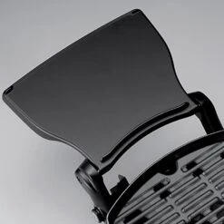 Weber Q2000 Portable Propane Gas Grill With Side Tables On Scissor Cart (WEB-53060001-WEB-6557) -Weber web 53060001 ls d 05 22 1