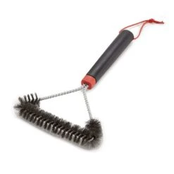 Weber 12-Inch Three-Sided Grill Brush (WEB-6277)