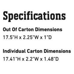 Weber 18-Inch Detail Brush (WEB-6279) -Weber web 6279 spec a 05 22