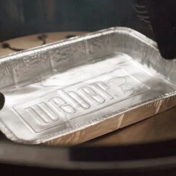 Weber Aluminum Drip Pans, 10pk, 9.1x13.1-Inch (WEB-6416) -Weber web 6416 c 05 22