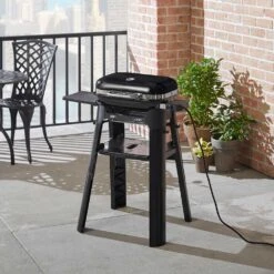 Weber Lumin Compact Stand With Side Table (WEB-6618) -Weber web 6618 e 04 23