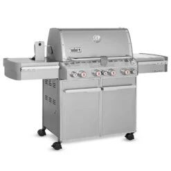Weber Summit 4-Burner Freestanding Gas Grill With Rotisserie, Sear Station And Side Burner (WEB-E-S-470) -Weber web 7170001 c 05 22