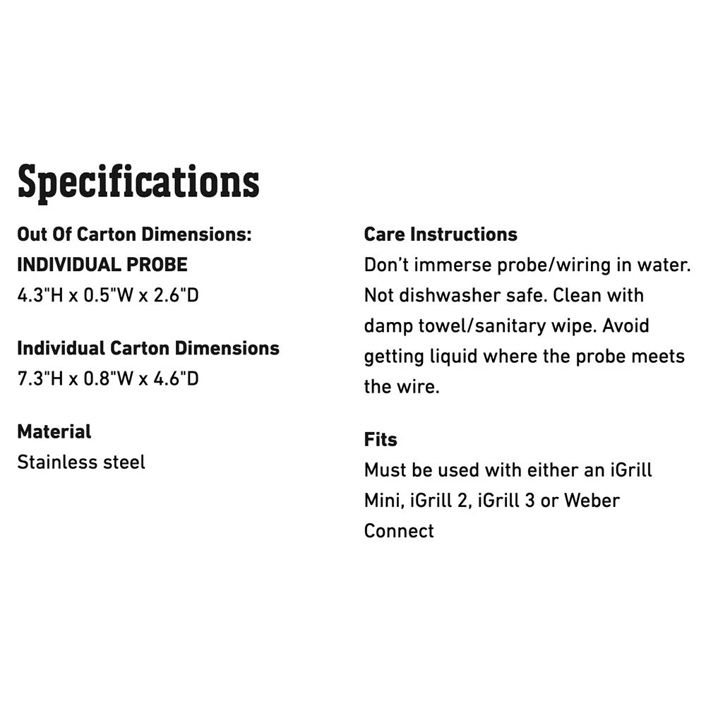 Weber IGrill Pro Ambient Probe (WEB-7212) 4 Weber IGrill Pro Ambient Probe (WEB-7212) - Image 2