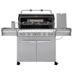 Weber Summit 6-Burner Freestanding Gas Grill With Rotisserie, Sear Station And Side Burner (WEB-E-S-670) -Weber web 7370001 d 05 22