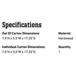 Weber Wood Grill Scraper (WEB-7459) 11 Weber Wood Grill Scraper (WEB-7459) -Weber web 7459 spec a 05 22