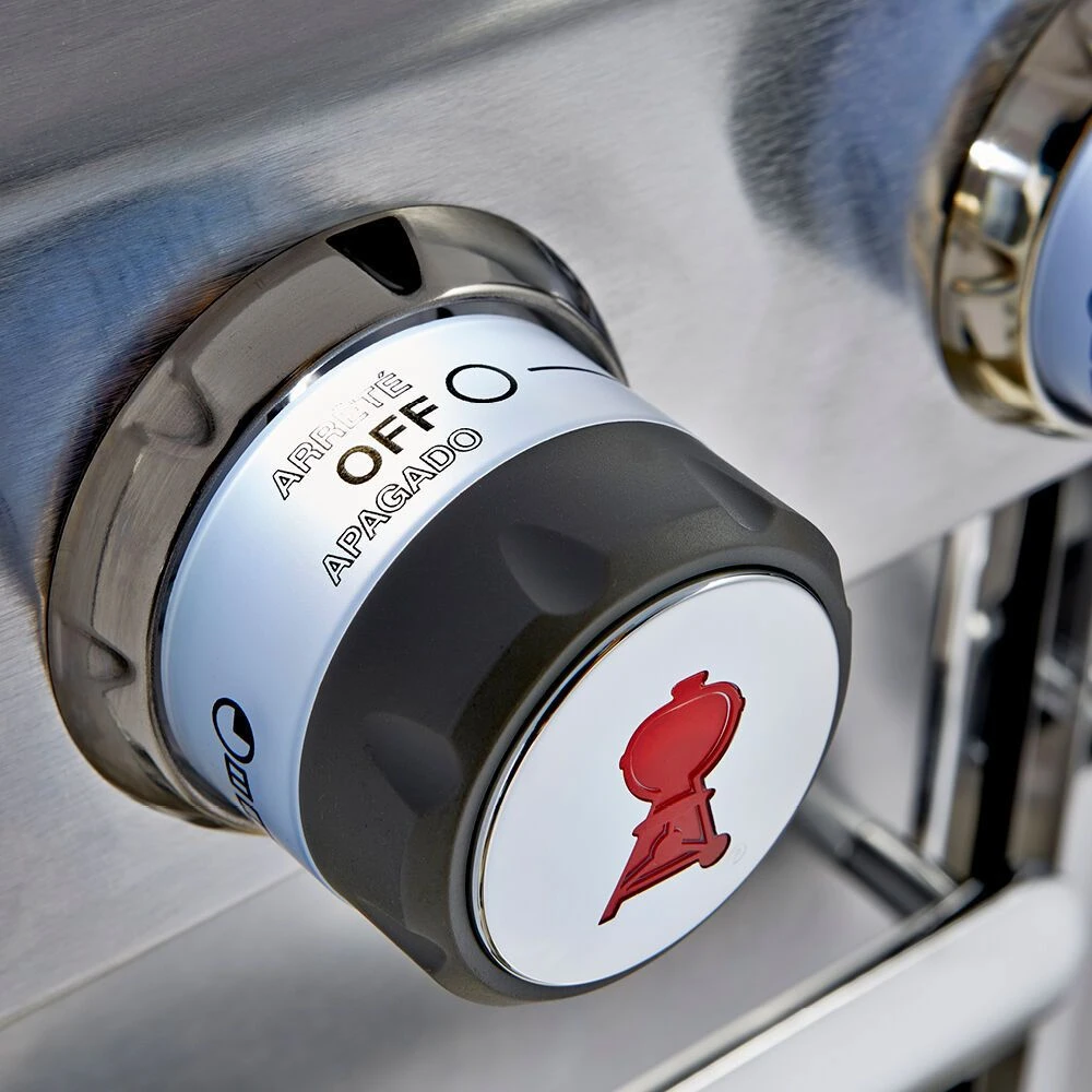 Weber Summit 4-Burner Built-In Gas Grill With Rotisserie, Sear Station And Access Doors (WEB-S-460) 8 Weber Summit 4-Burner Built-In Gas Grill With Rotisserie, Sear Station And Access Doors (WEB-S-460) - Image 6